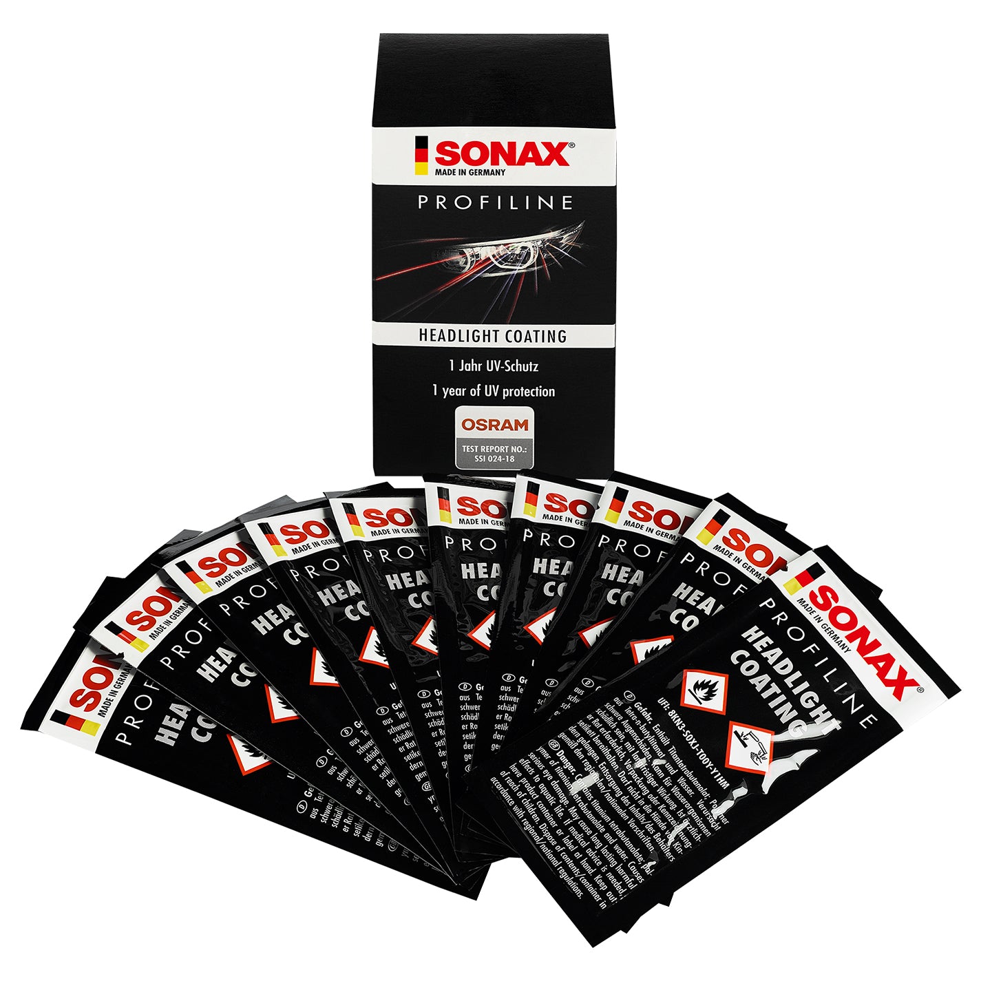 SONAX PROFILINE Headlight Coating (10 sachets)