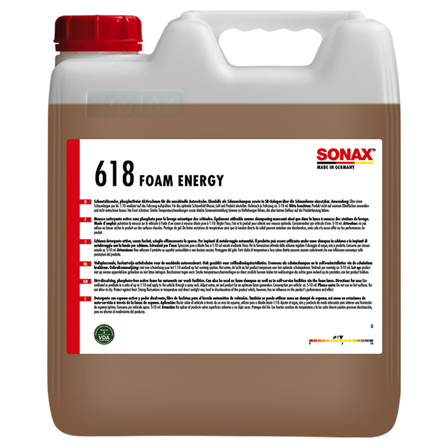 SONAX PROFILINE Foam Energy Car Shampoo 10L