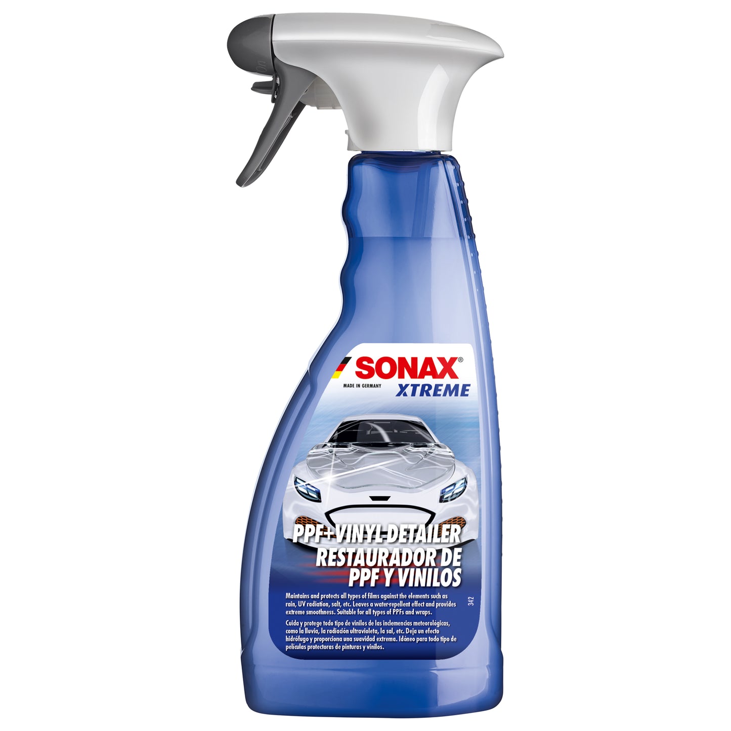 SONAX XTREME PPF + Vinyl Detailer for PPF, Wrap & Vinyl 500ml