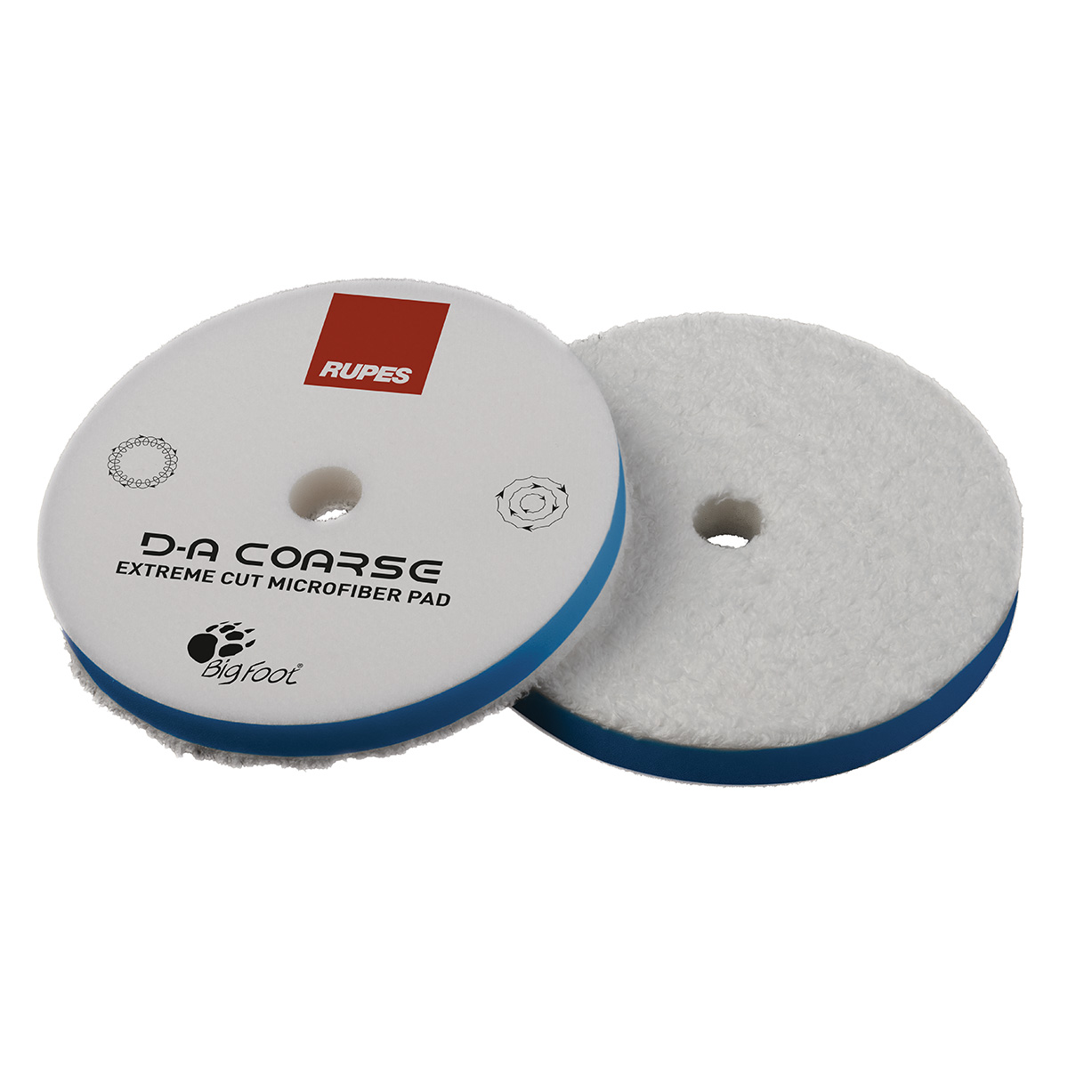 Rupes DA COARSE Extreme Cut Microfiber Polishing Pad (Various Sizes)
