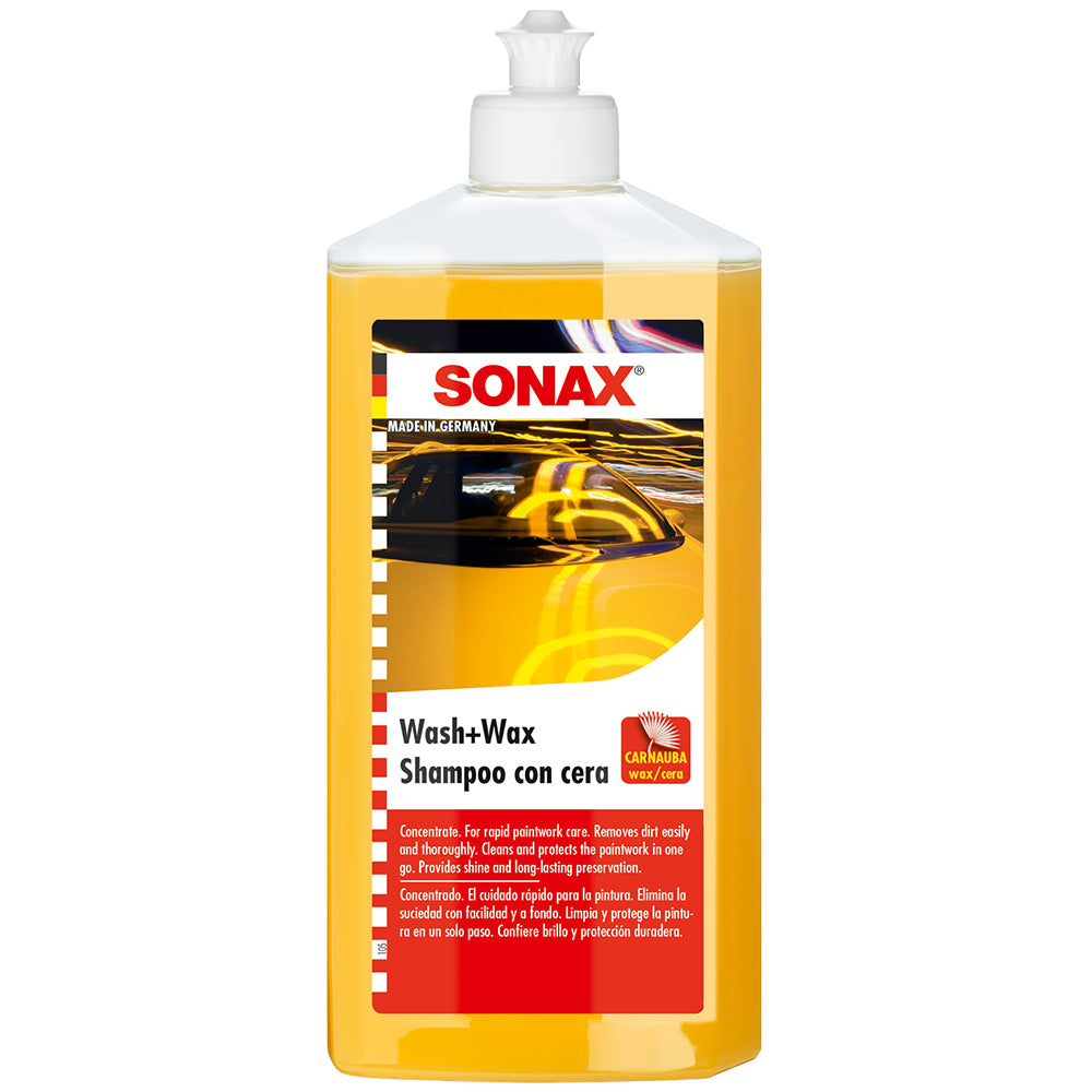 SONAX Car Wash & Wax Car Shampoo (2 sizes available)