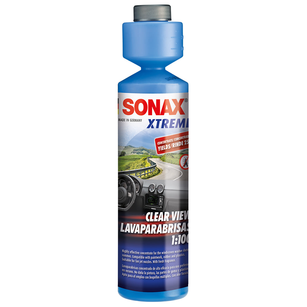 SONAX XTREME Clear-View Wiper Wash 1:100 Concentrate 250ml