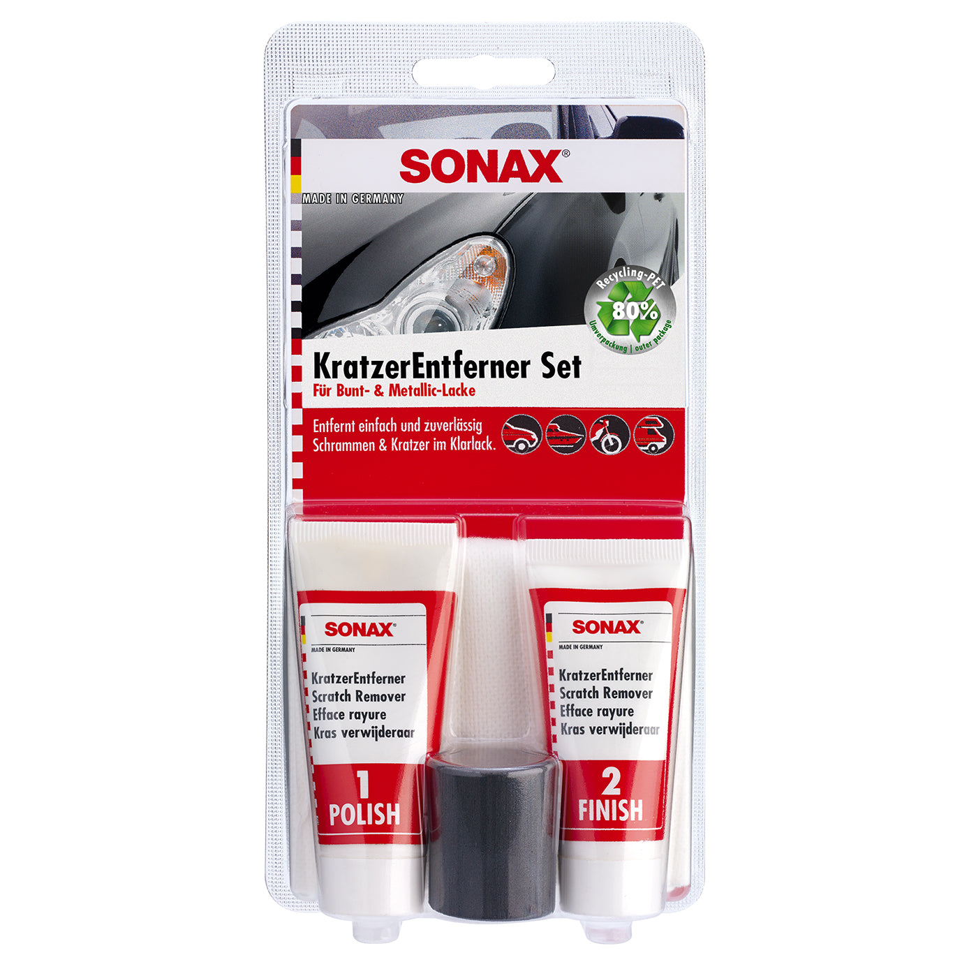 SONAX Paint Scratch Remover Kit