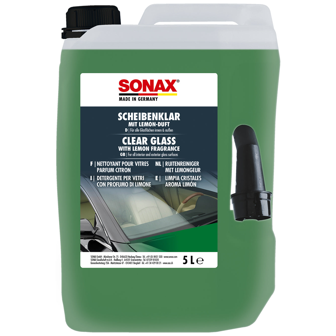SONAX PROFILINE Glass Cleaner 5L