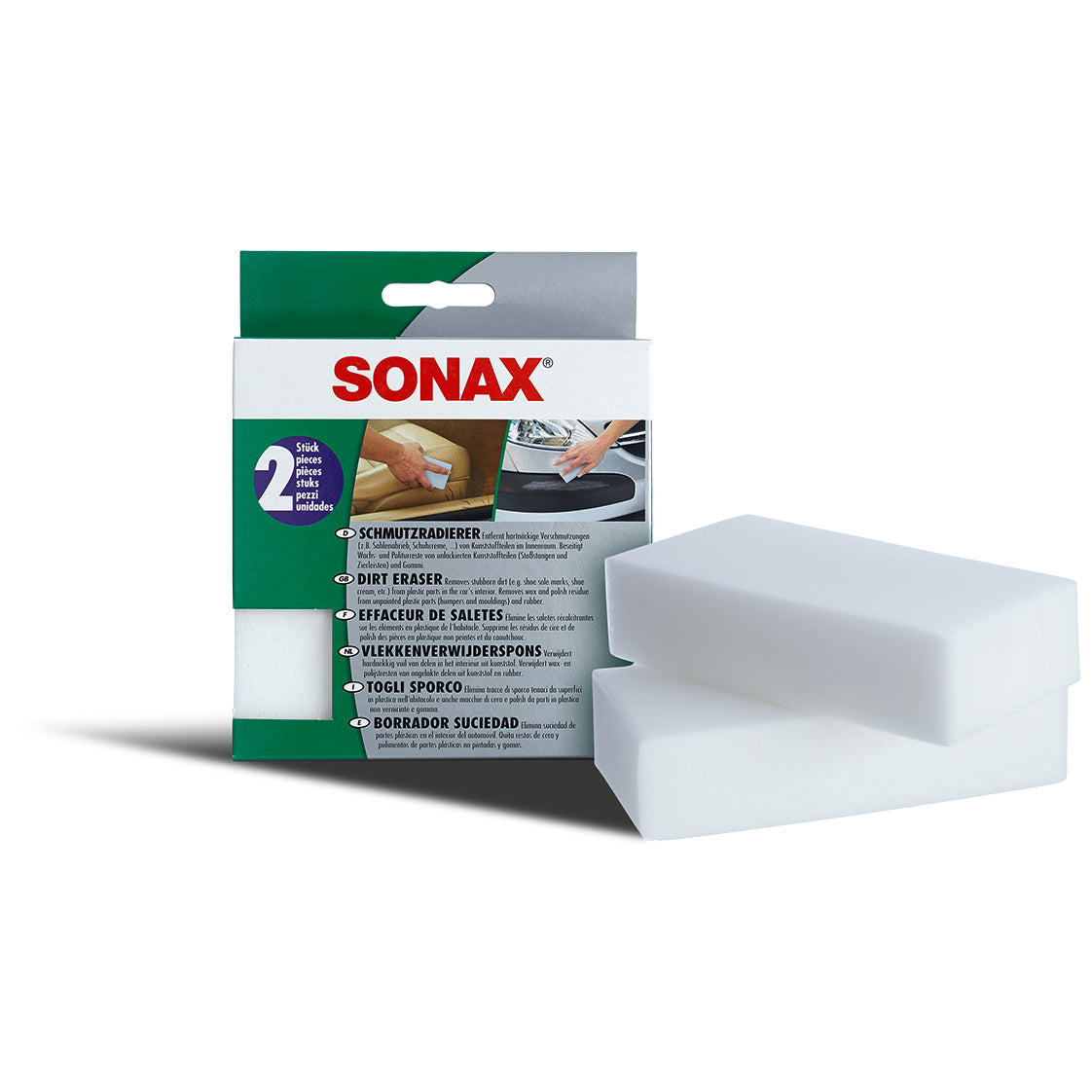 SONAX Dirt Eraser 2pc Pack
