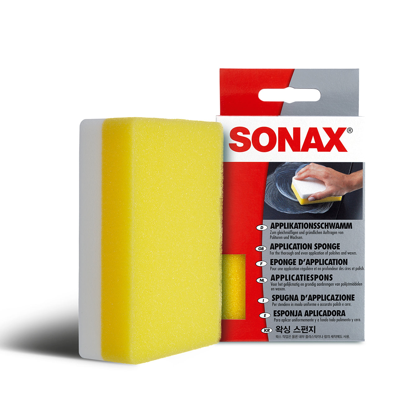 SONAX Application Sponge for Waxing