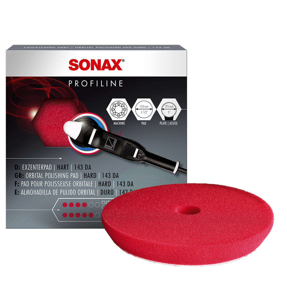 SONAX PROFILINE Hard Foam Pad for DA 143mm