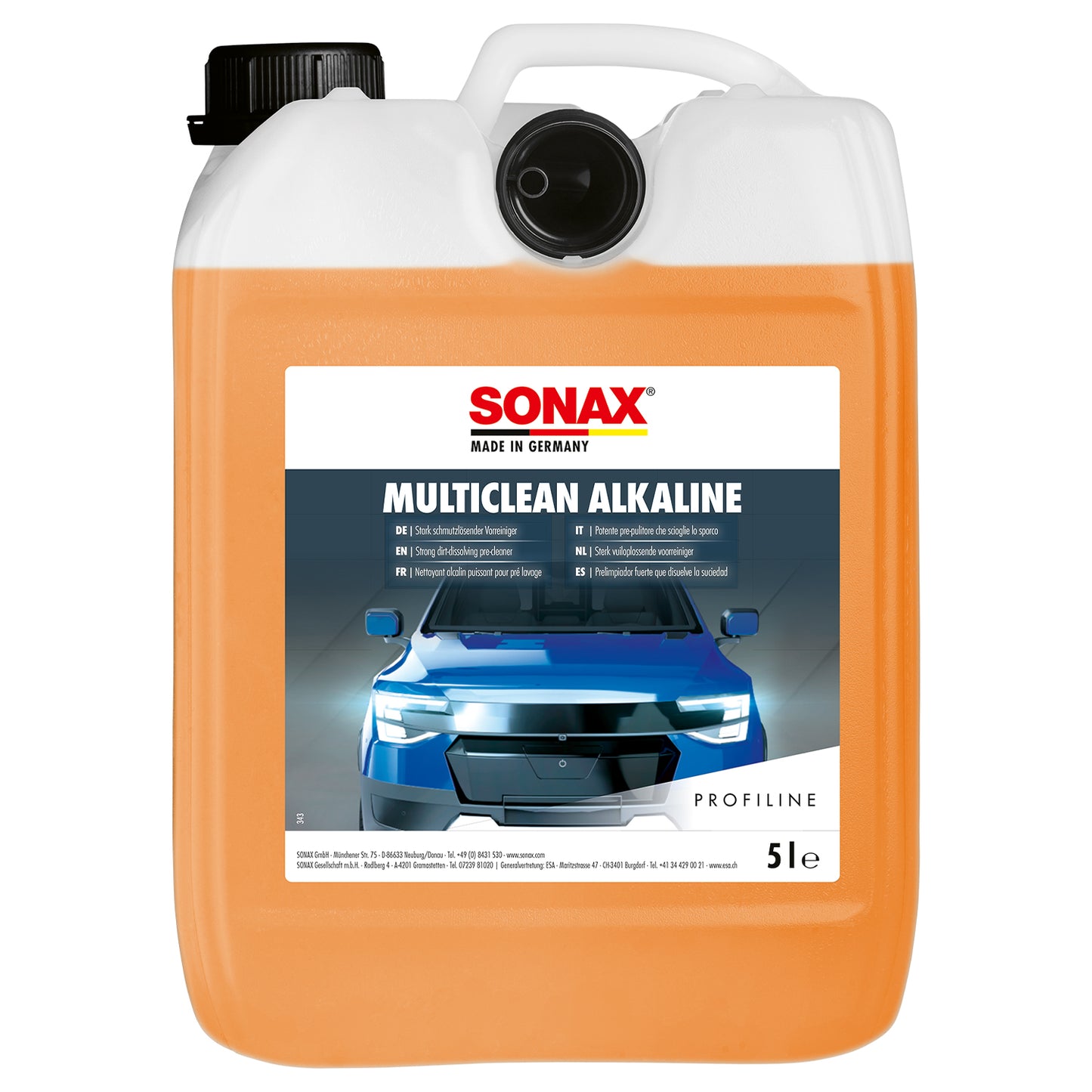 SONAX PROFILINE MultiClean Alkaline Cleaner Concentrate 5L