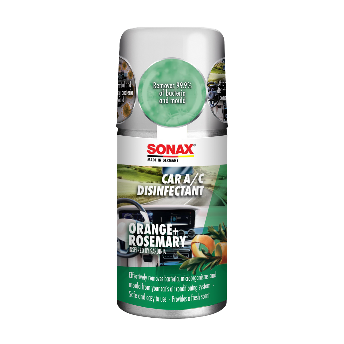 SONAX Car Air-Con Disinfectant (3 scents available)