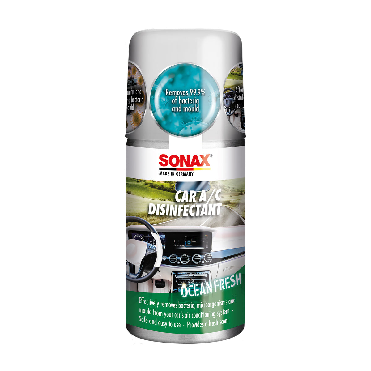 SONAX Car Air-Con Disinfectant (3 scents available)