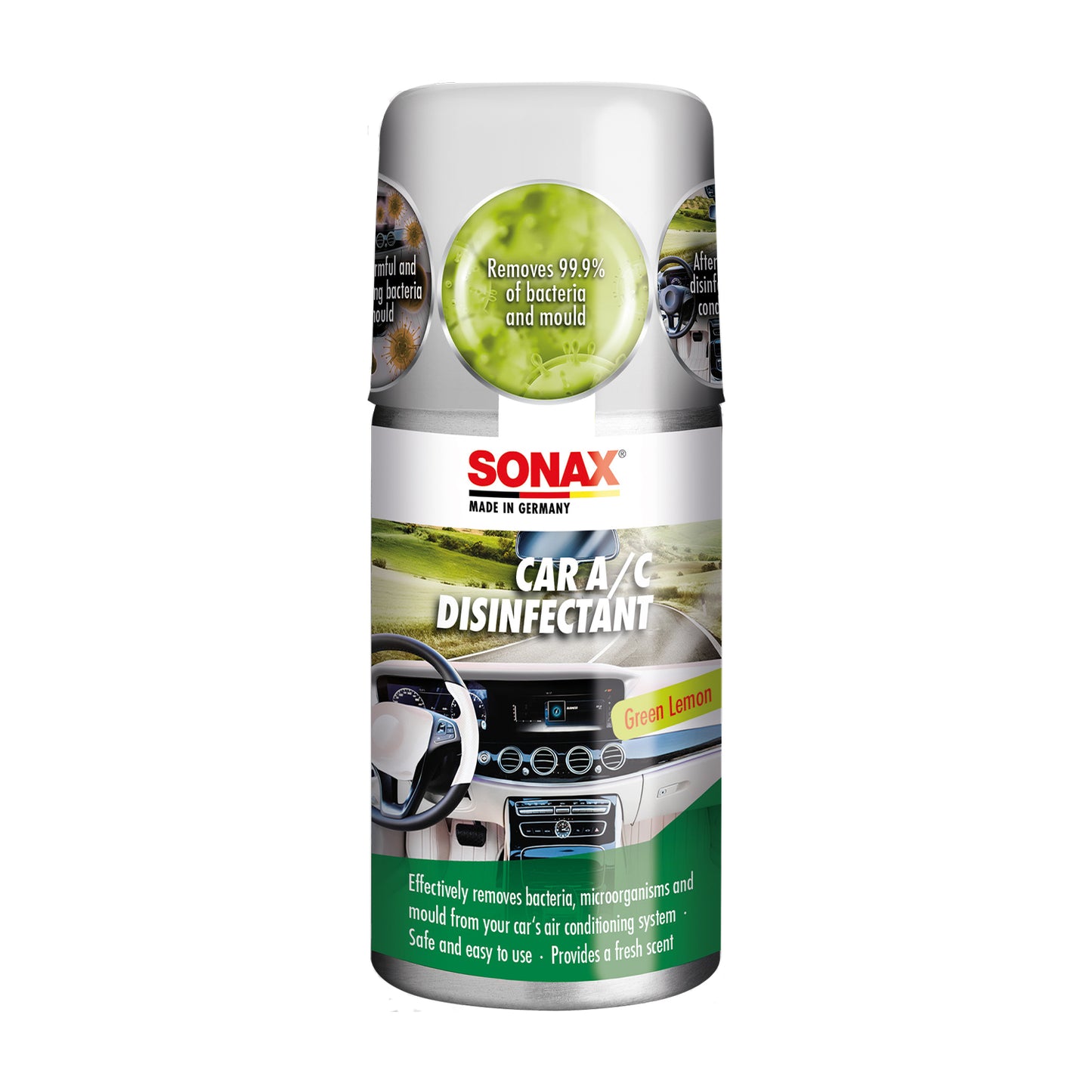 SONAX Car Air-Con Disinfectant (3 scents available)