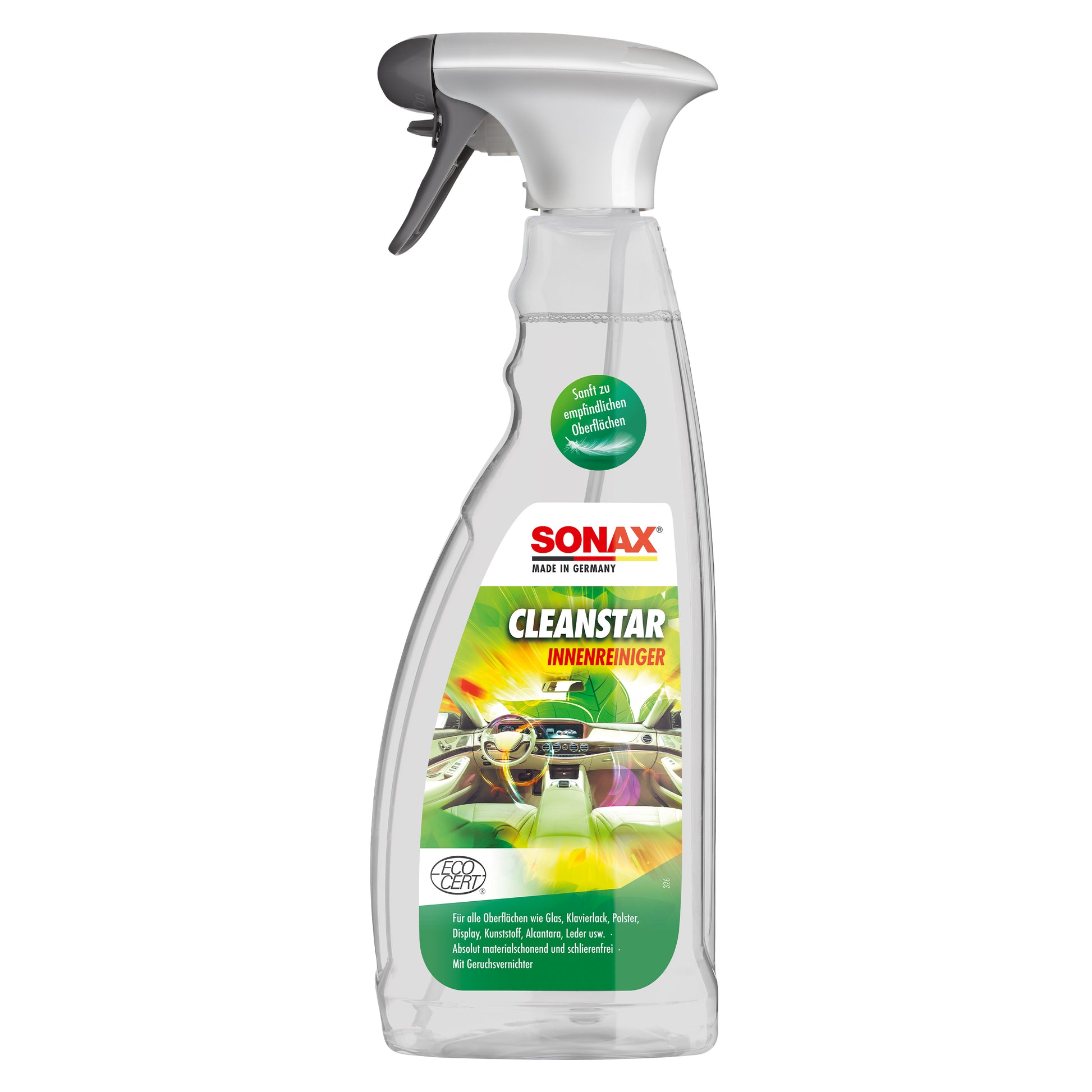 Sonax CleanStar Interior Cleaner for All Interior Surfaces 750ml *EXCL ...