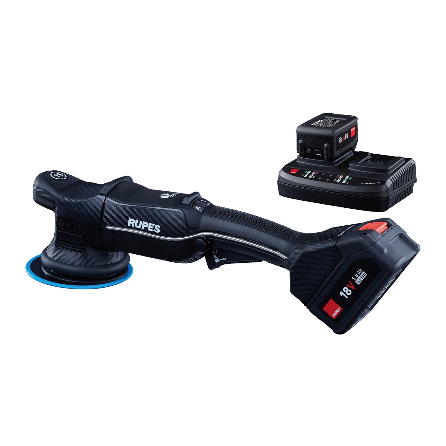 Rupes HLR 15 iBrid Cordless Dual Action Polisher