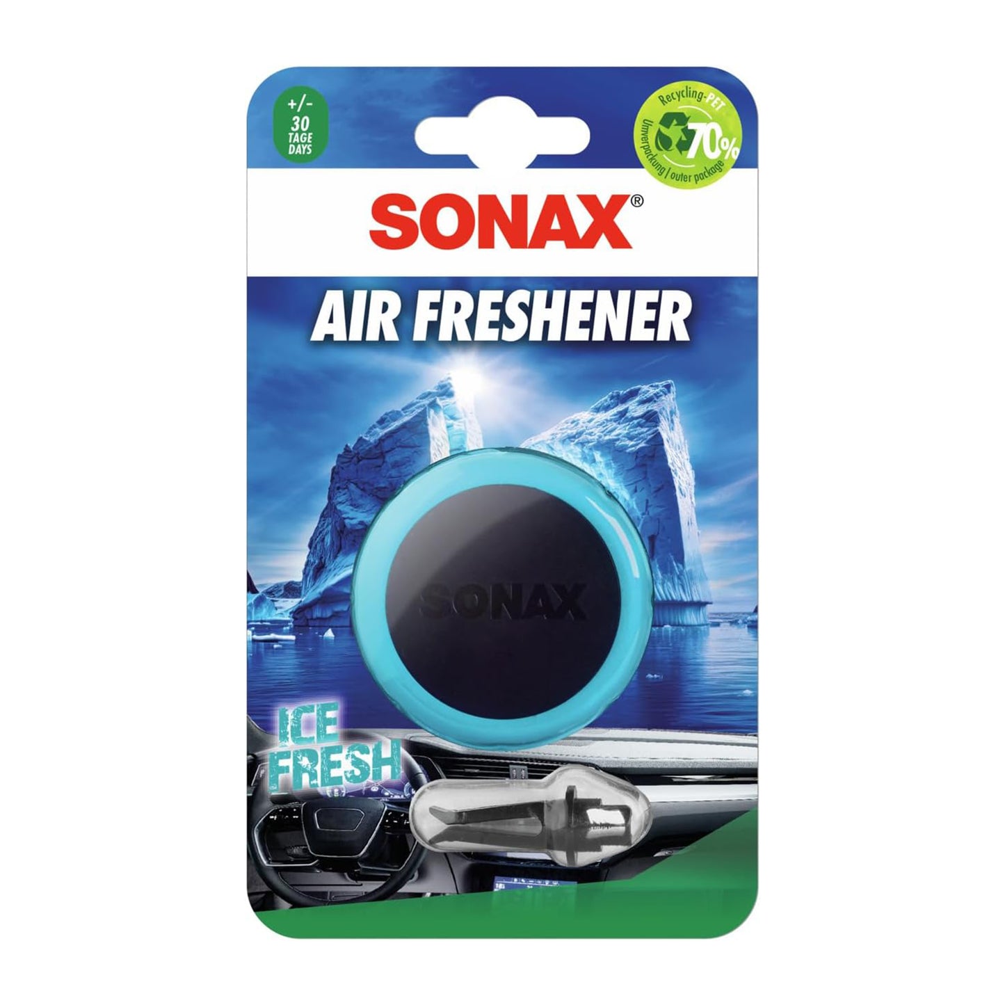 Sonax Car Air Freshener Liquid Free Scented Vent Clip (6 scents available)