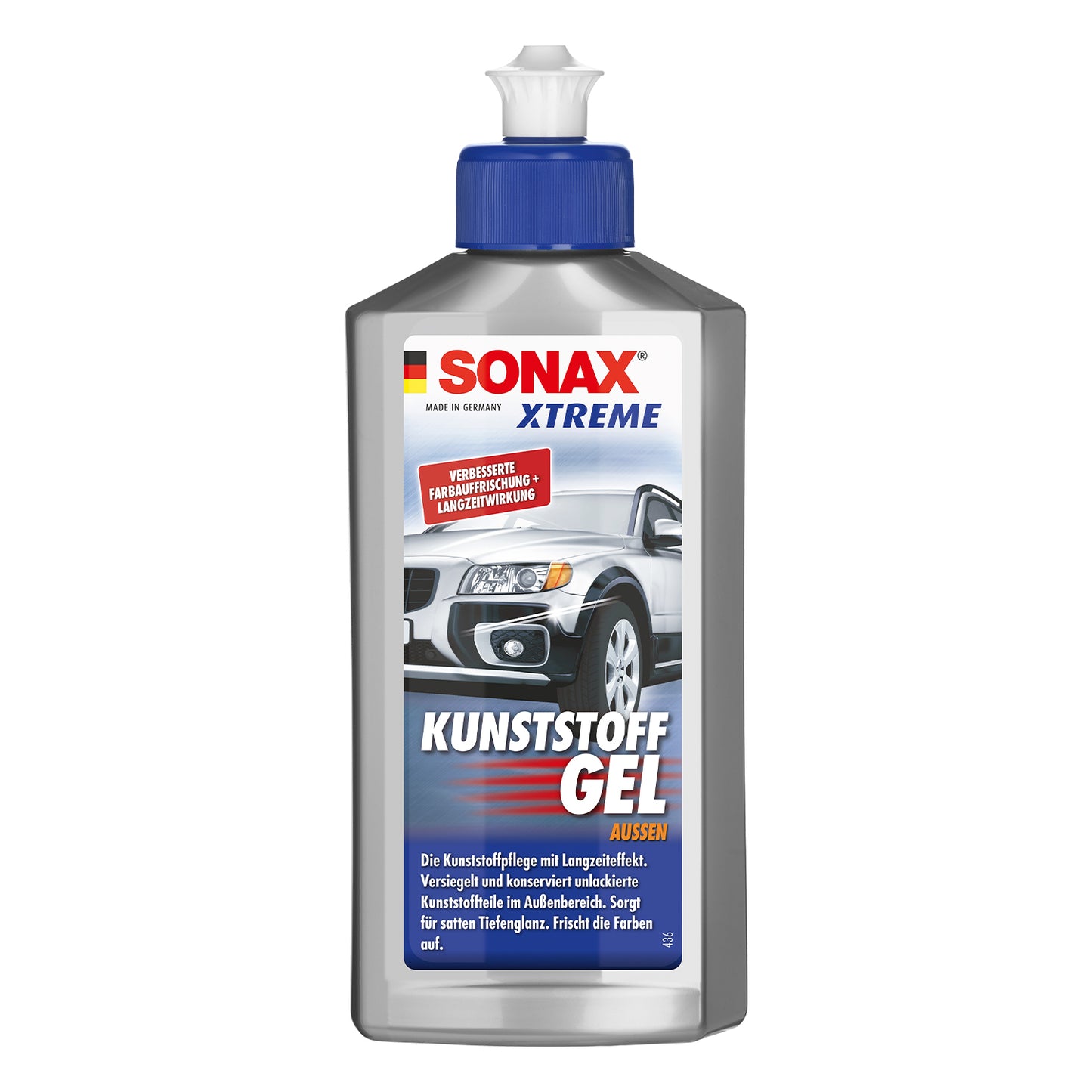 SONAX XTREME Exterior Plastic Restorer Gel 250ml
