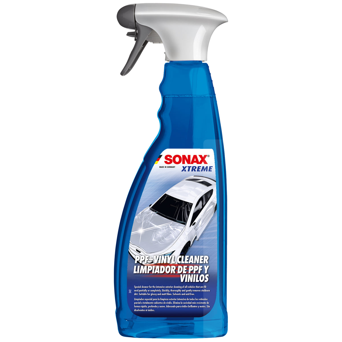 Sonax Xtreme PPF + Vinyl Cleaner for PPF, Wrap & Vinyl 750ml – Sonax ...