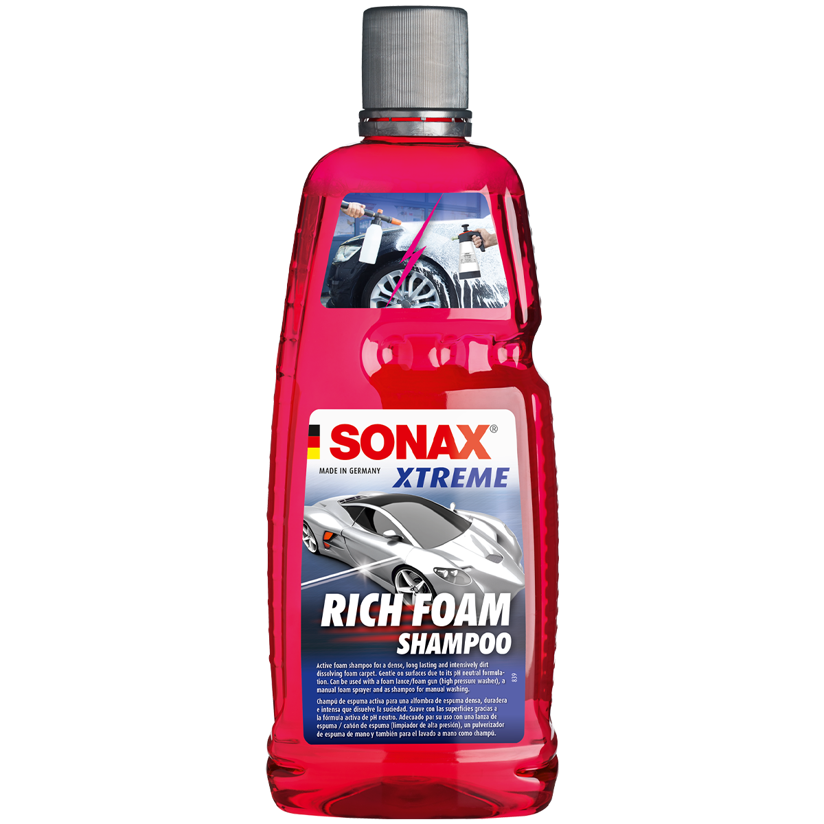 SONAX XTREME Rich Foam Car Shampoo with Heavy Suds 1L