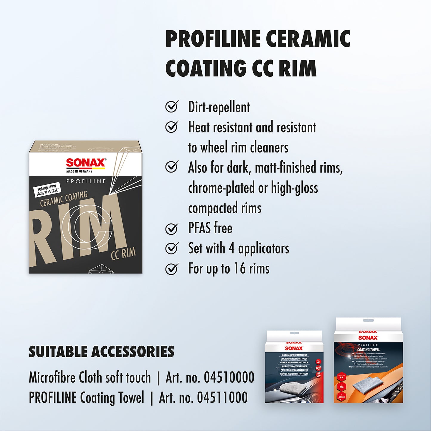 SONAX PROFILINE Ceramic Coating CC Rim