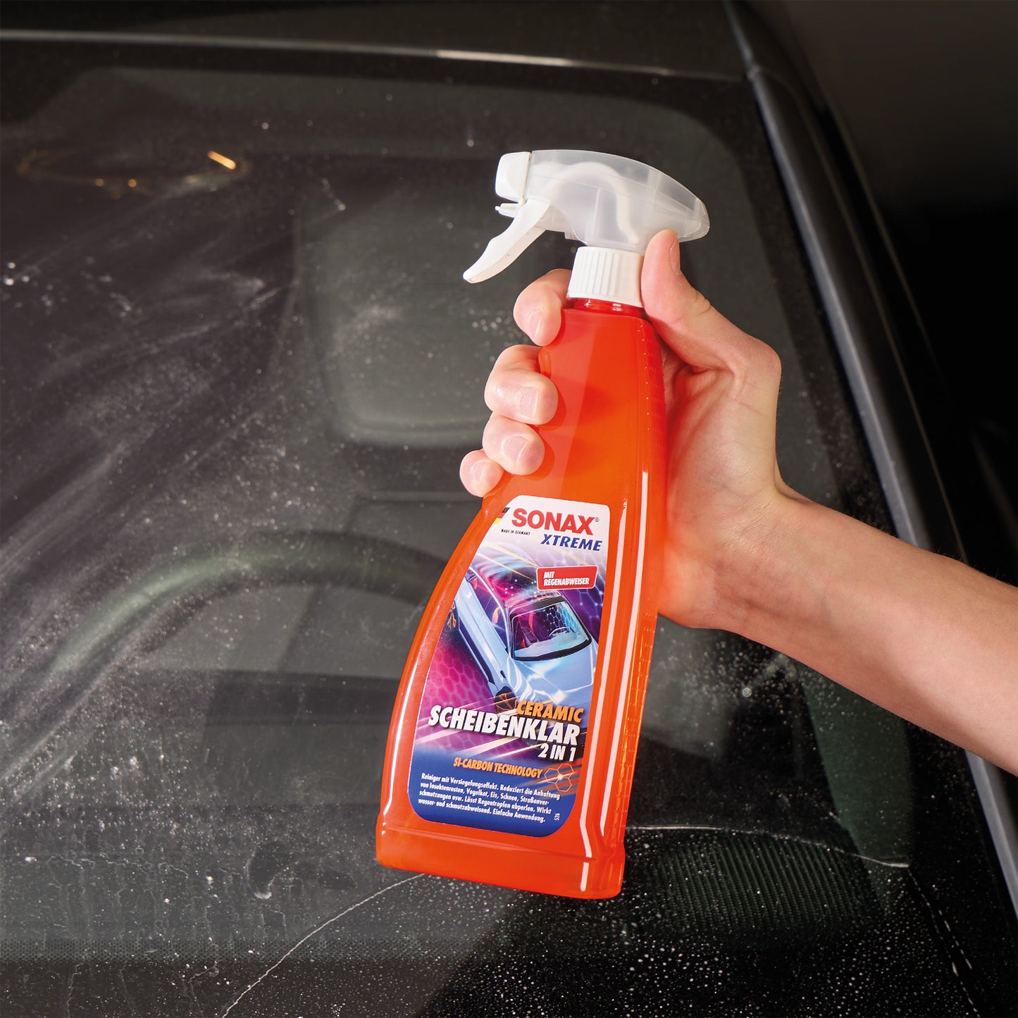SONAX XTREME Ceramic Quick Glass Coating 2 in 1 750ml
