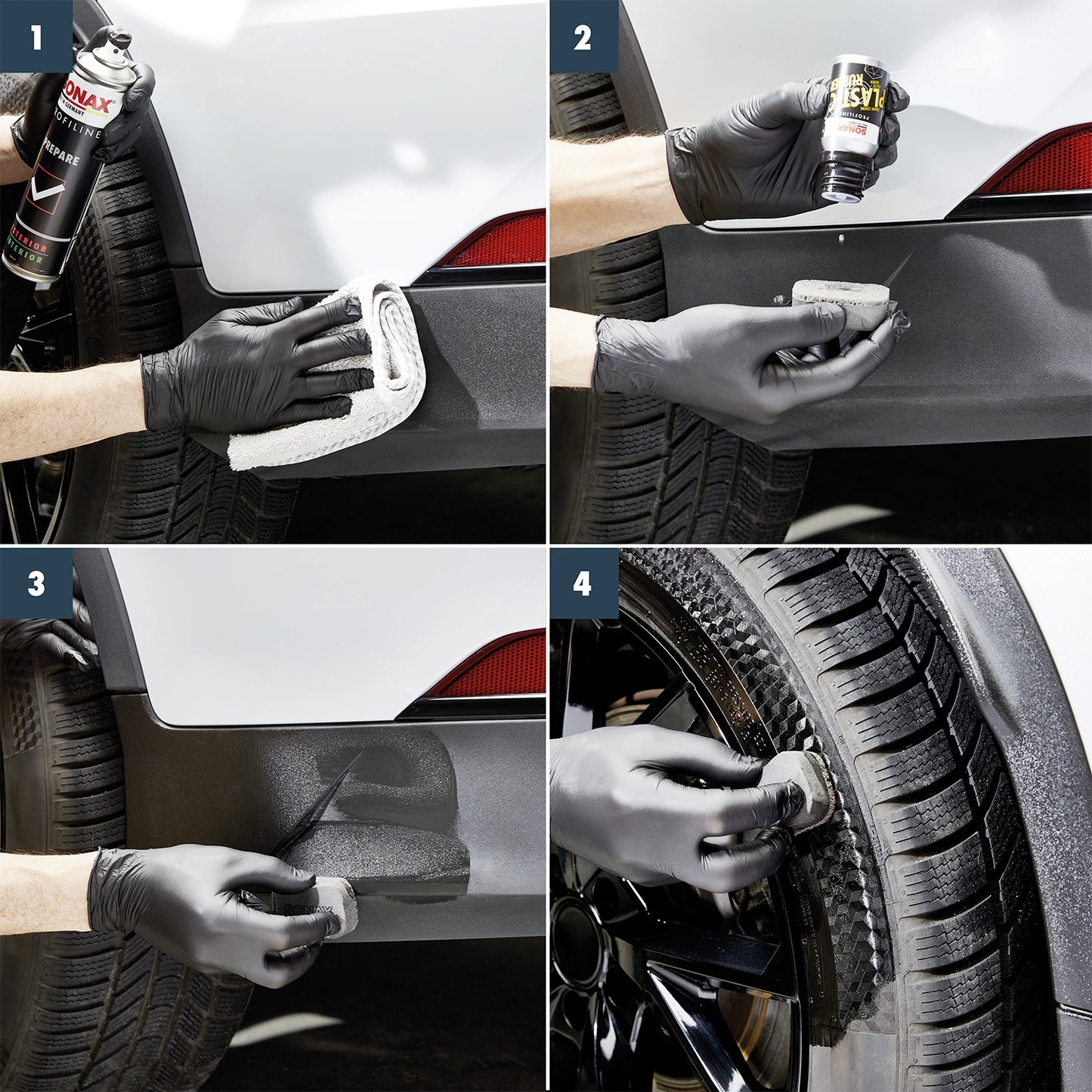 Sonax Profiline Ceramic Coating CC Plastic + Rubber