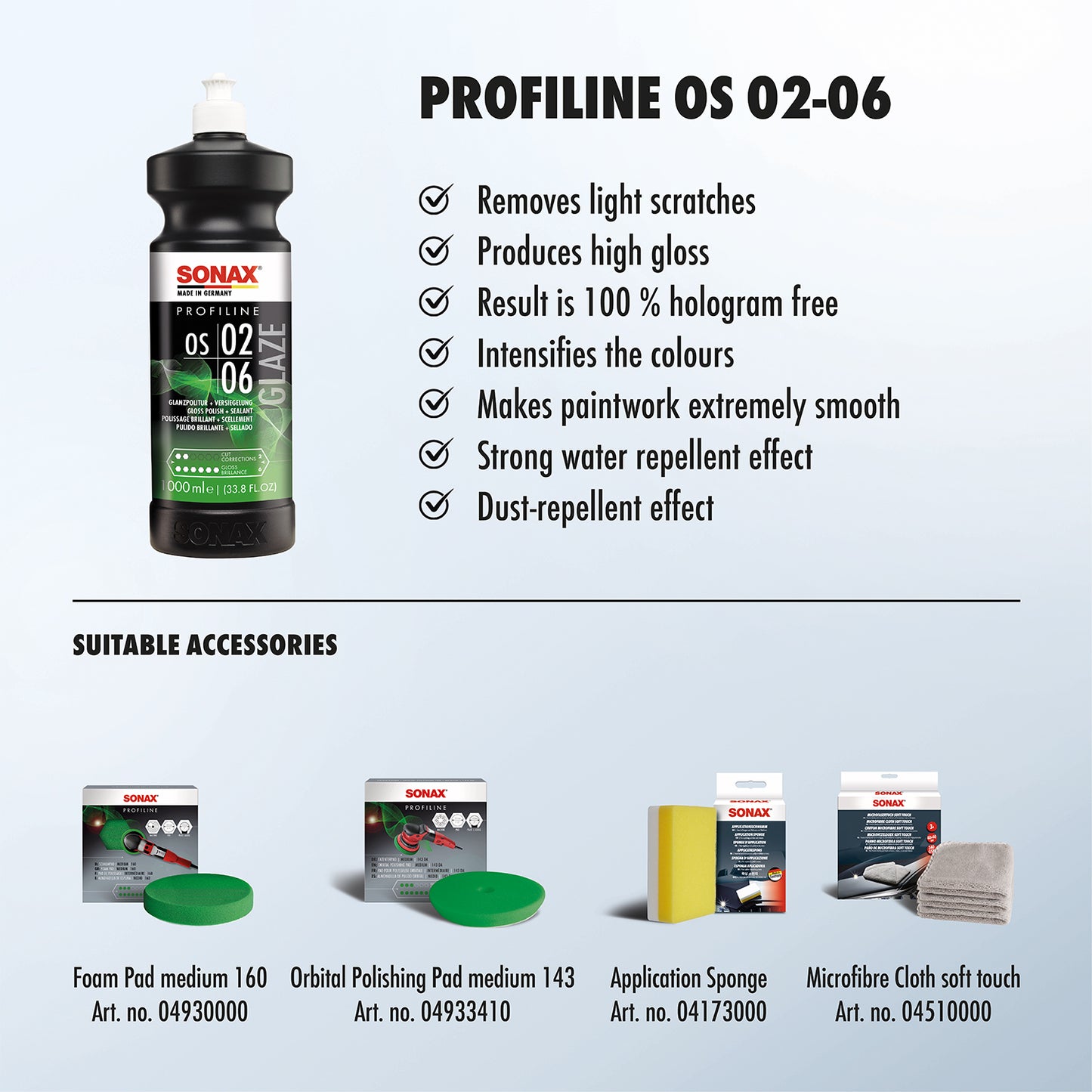 Sonax Profiline OS 02-06 One Step Polish Compound 1L
