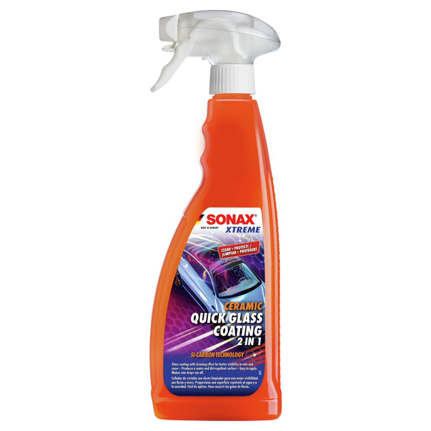 SONAX XTREME Ceramic Quick Glass Coating 2 in 1 750ml
