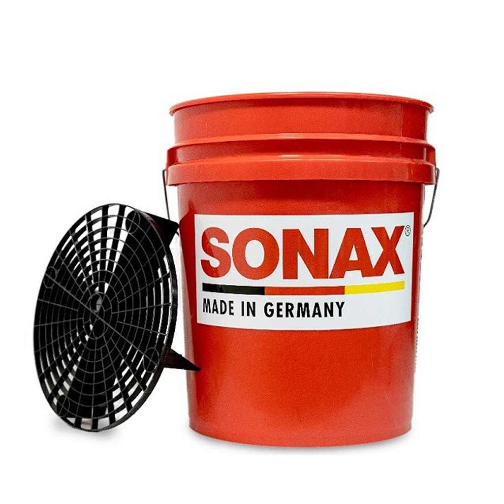 SONAX Wash Pail with Grit Guard